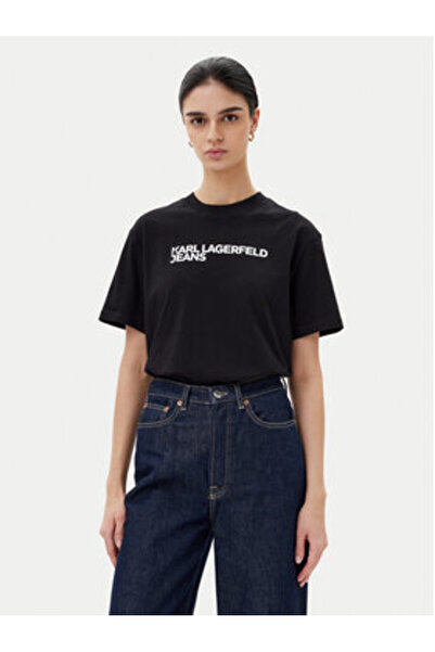 Karl Lagerfeld Γυναικείο T-Shirt A1W17005 Μαύρο