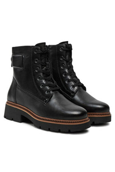 Tamaris γυναικεία μποτάκια μέχρι τον αστράγαλο 1-25260-41 μαύρα