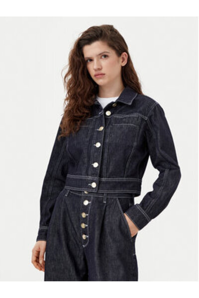 Karl Lagerfeld Γυναικείο τζιν μπουφάν A1W14048 Μπλε σκούρο