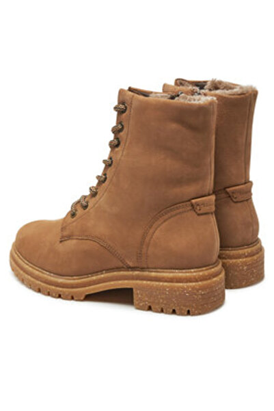 Tamaris γυναικεία μποτάκια μέχρι τον αστράγαλο 1-26222-41 καφέ