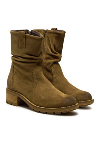 Tamaris γυναικεία μποτάκια μέχρι τον αστράγαλο 1-25489-43 καφέ