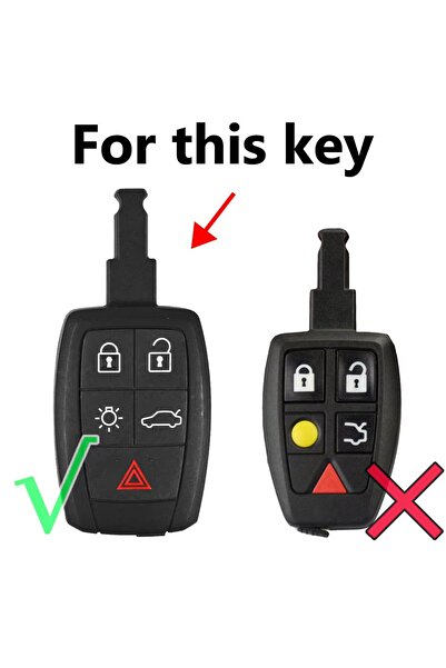 OEM Carcasă cheie pentru Volvo XC90 C70 S60 D5 V50 S40 C30 5 butoane
