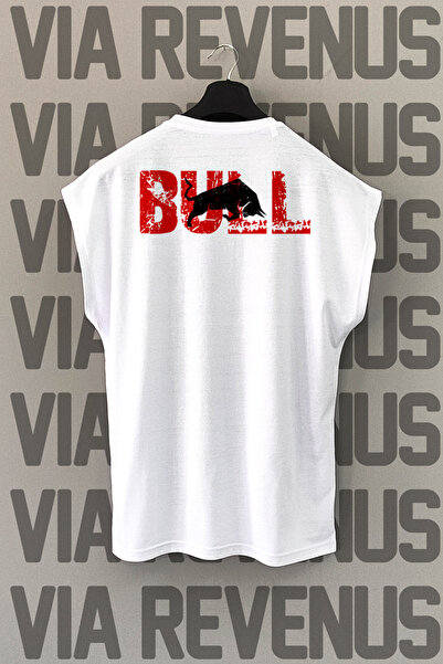 Vordevia BULL Back Štampano Zero Sleeve okrugla kragna Sportska majica