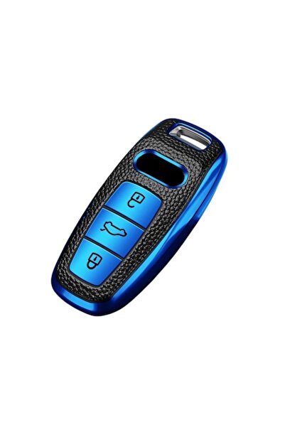 Audi Key Cover for Smart Keys - Blue