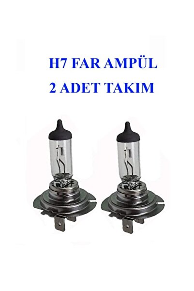 Sentinel FAR AMPÜLÜ AMPUL H7 12V 55W HALOGEN 2 ADET TAKIM