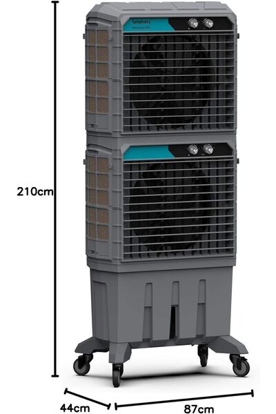 Symphony Movicool DD 125 - Commercial Cooler (125-litres) - Double Decker - 1 Year Warranty