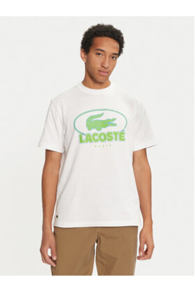 Lacoste Ανδρικό T-Shirt TH2806 Λευκό