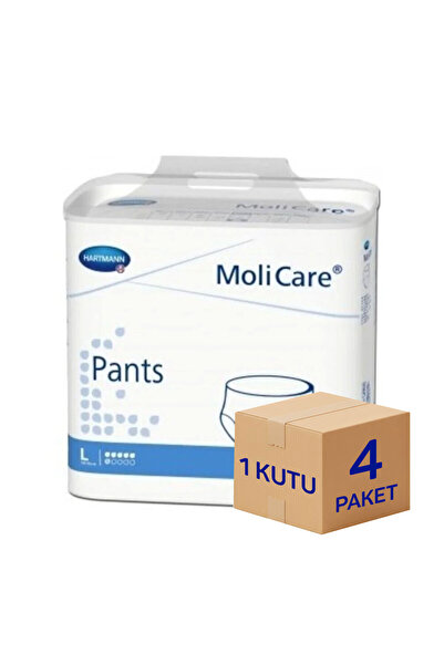 MOLICARE حفاضات هارتمان بريميوم بانتس 6 داملا مقاس L - 80 قطعة من نوع السراوي...