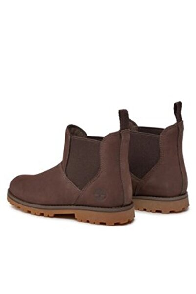 Timberland μποτάκια μέχρι τον αστράγαλο για κορίτσια TB0A2BK2V131 καφέ