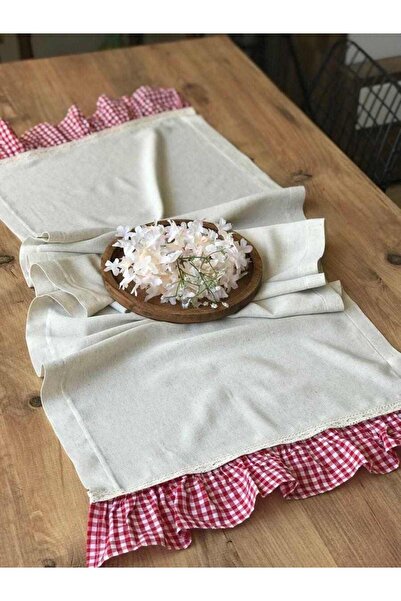 LUMIA ÇEYİZ بطانية قطنية من الكتان مقاس 40 × 120