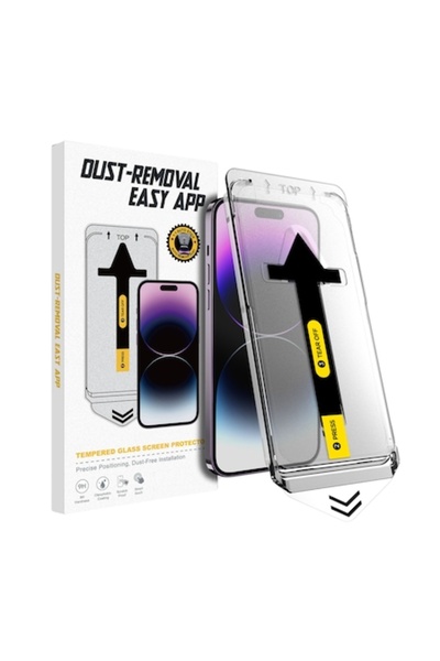 OSIM Folie de protecție din sticlă transparentă pentru iPhone XR/11 6.1" duri...