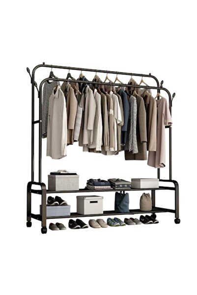 Optim Solution Suport de Haine Suspendat, OPTIM SOLUTION, din Metal, Organiza...