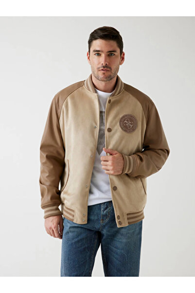 Guess Varsity Erkek Çok Renkli Bomber Ceket M5BL2BK1062-FN47