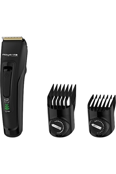 Rowenta Advancer TN5200F4 Hair Clipper, 2 combs, 0.5-30 mm, Lithium-Ion, LED, Black