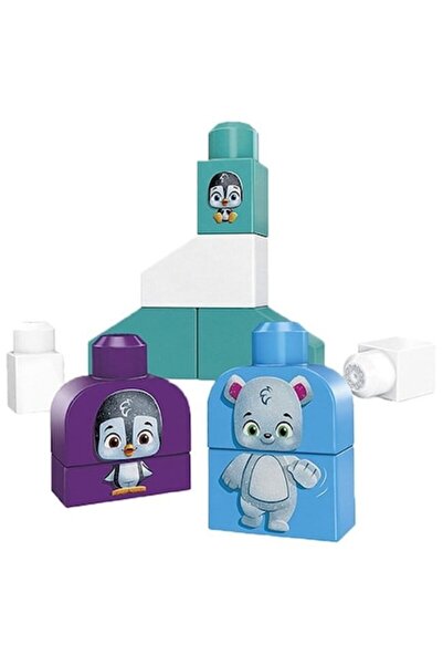 FISHER PRICE Construction Set, 10 Pieces, Bioplastic, Multicolor, +1 Year