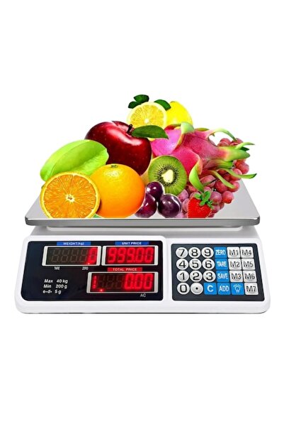 Optim Solution Cântar electric dreptunghiular,