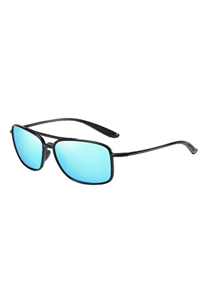 Optim Solution Men's Sunglasses, UV Protection, Durable and Flexible, Black-Blue