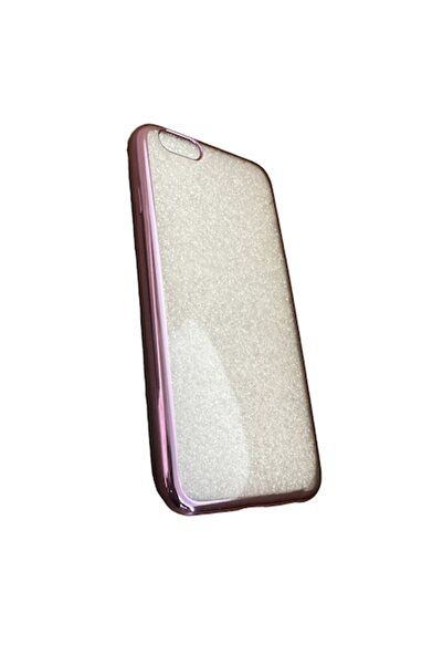 Spada Carcasă, compatibilă cu iPhone 6/6S, transparentă/roz metalizat