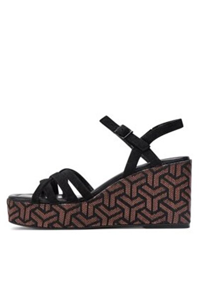 Tamaris γυναικεία σανδάλια 1-28014-42 μαύρα