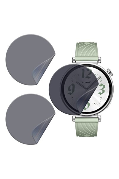 Optim Solution Set 3 x Privacy Protection Foil for Huawei Watch GT 4 (41mm), Black