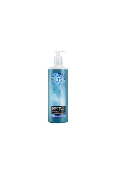 AVON 2 in 1 Shower Gel for Hair and Body Ocean Surge, 720ml,