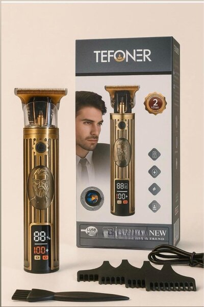 TEFONER ماكينة حلاقة شعر احترافية لاسلكية من