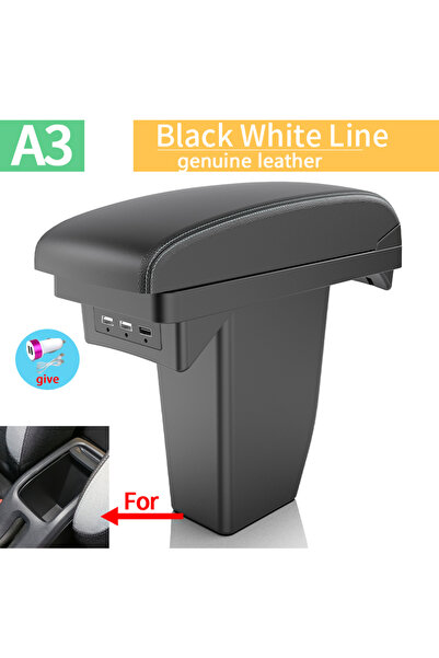 Choice3 A3 White line Corium For Peugeot 2008 Armrest box Retrofit parts Inte...