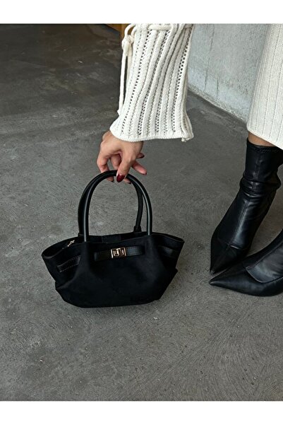 Marvelis Geantă de mână și crossbody PİRLO pentru femei, din piele de căprioa...