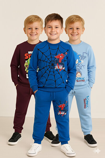 LİTTLE TORTOİSE Set de trening pentru băieți de iarnă (set de 3)