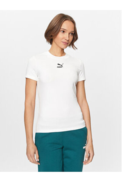 Puma Γυναικείο T-Shirt 535610 Λευκό