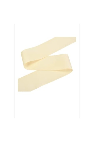 OEM Ribbon grosgrain 25 mm length 40 m, Ivory