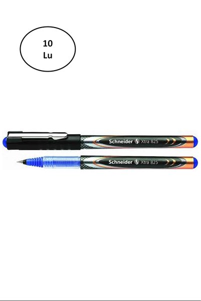 Xtra 825 Konik Uçlu Roller Kalem 0,5 Mm Mavi 10'lu