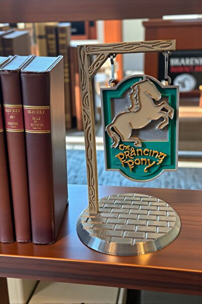 tredblock Lord Of The Rings The Prancing Pony Figür Dekor Tabela Masa Süsü He...