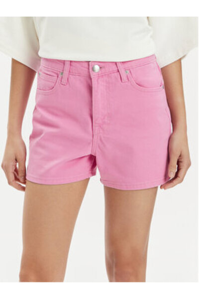 Lee Γυναικείο τζιν σορτς 112350053 Ροζ