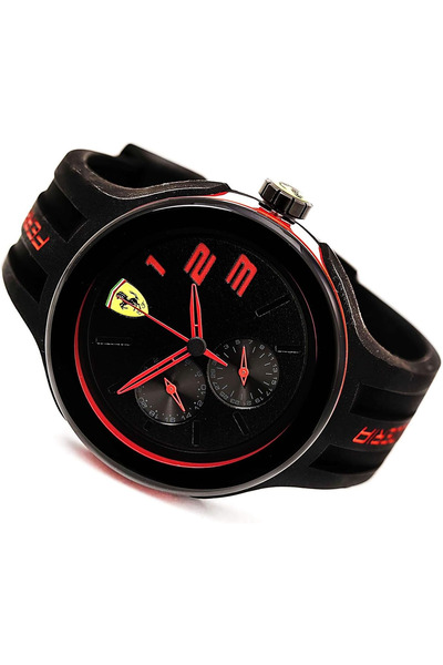 Scuderia Ferrari Ferrari Casual Watch for Men, Rubber, 0830223