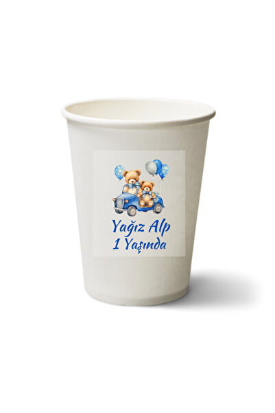 Lion Baskı ve Organizasyon Doğum günü baskılı karton bardak 24 adet