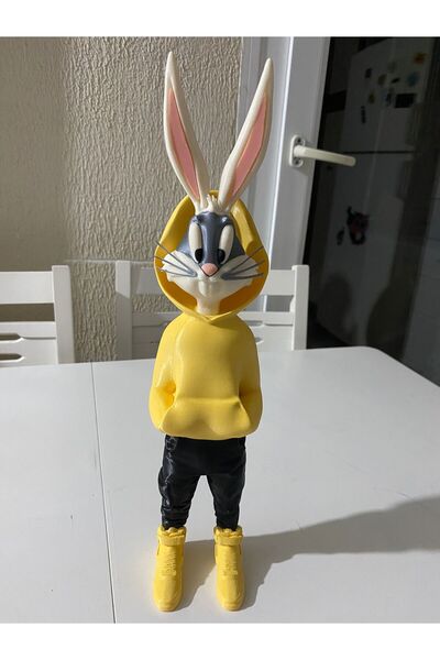 Mestore Bugs Bunny Toy Figure Yellow