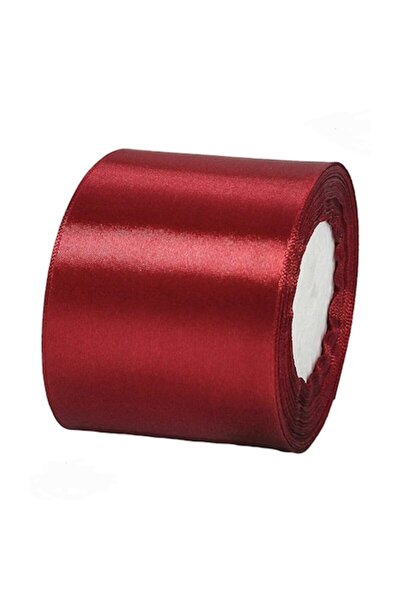 OEM Panglica satinata, latime 7.5 cm, 1 rola 22.9 m, Visiniu