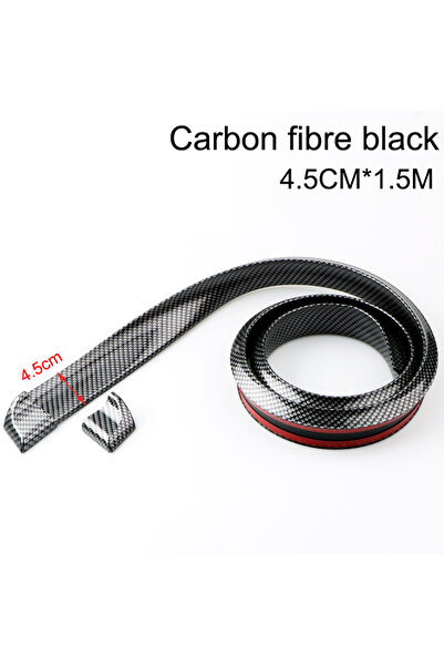 choice2 Carbon Fiber 4.5CM Car Rear Spoiler Universal Car Trunk Spoiler Roof ...