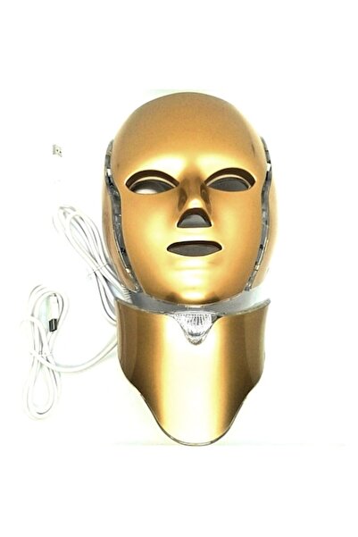 OEM LED facial mask, OEM, 7 colors, Galvanic Current, for treating various face and neck conditions, Gol