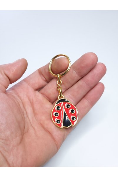 ÜNSA Anahtar Keychain Accessory Ladybug Model Bag Accessory