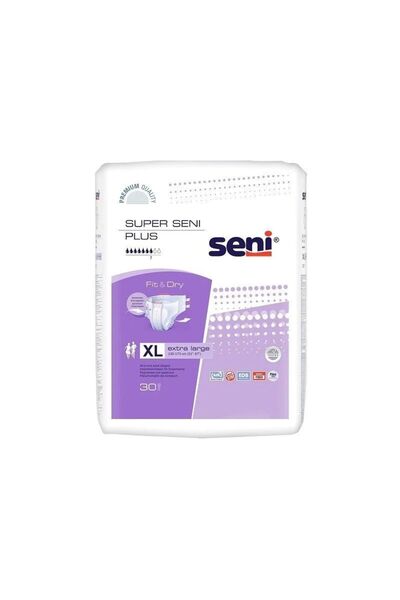 Seni Süper Plus Bel Bantlı Ekstra Large Hasta Bezi