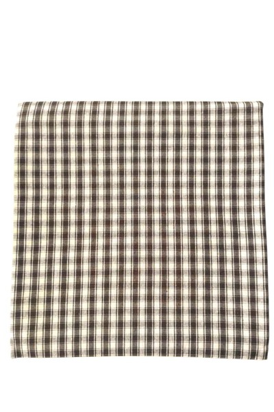 MORRİVAL Set of 2 Square Tablecloths 170X170 cm Gingham Pattern Tableware, Garden and Picnic