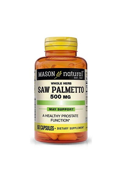 Mason Natural يعزز تناول 500 ملغ من نبات المنشار بالميتو الوظيفة الصحية، وقد ...