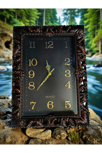 OEM Vintage brown wall clock 48 cm