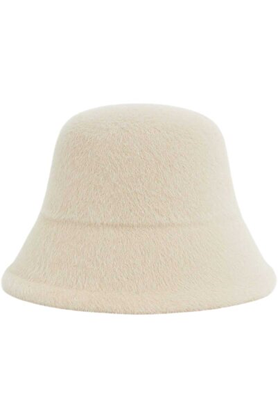 Trenderrs Women Soft Plush Adjustable Drawstring Bucket Hat