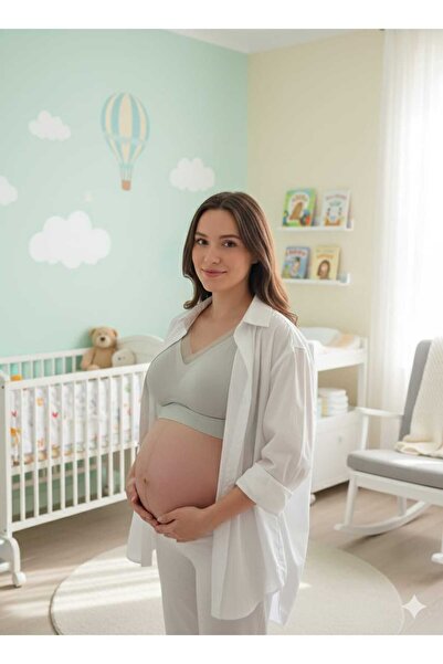 pae Ultra-Thin Gathering Comfortable Lightweight Miracle Maternity Sports Daily Seamless Ghost Bra