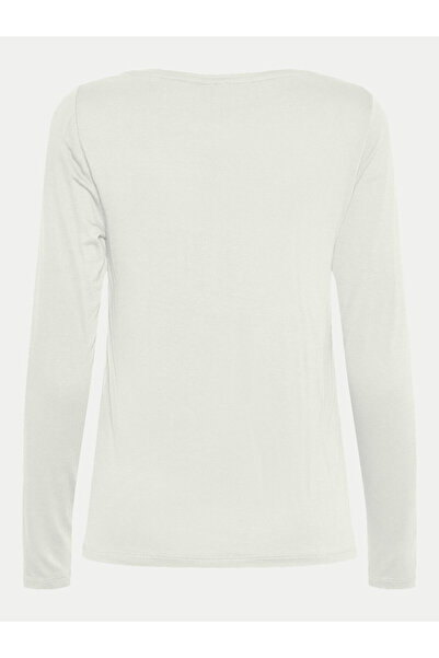 PIECES Γυναικείο T-Shirt 17151127 Λευκό