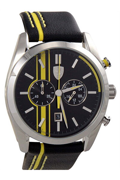 Scuderia Ferrari Ferrari Men's 0830235 D 50 Analog Display Japanese Quartz Black Watch - Black