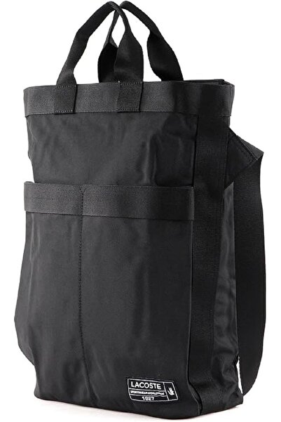 Lacoste Outdoor Croc Shopping Bag Black